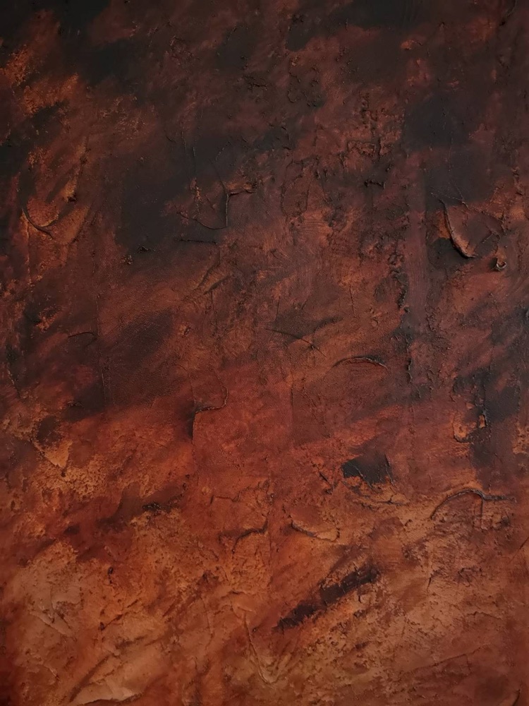Painting “Dust and Rust” by Selina Galka