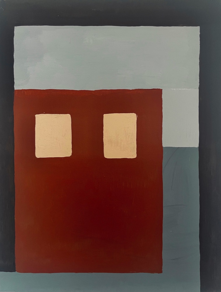 Painting “Windows Facing Windows” by Selina Galka