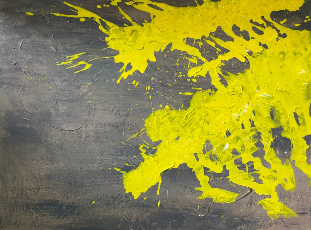 Painting “Yellow” by Selina Galka